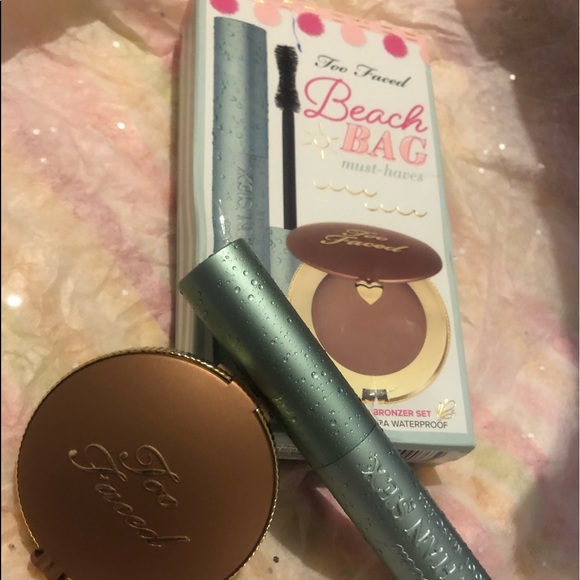⛱NWT Too Faced Beach Bag must- haves ⛱ - Picture 7 of 8